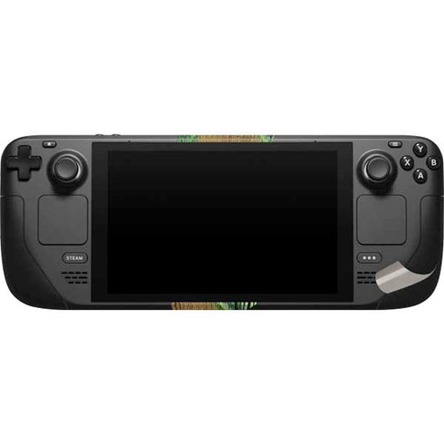 Peacock Animal Print Steam Deck Handheld Gaming Computer Skin