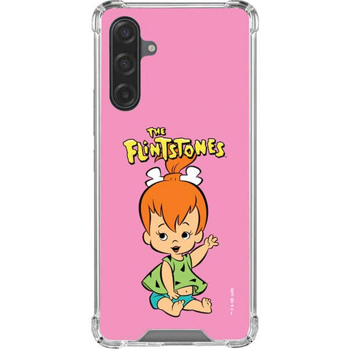 The Flinstones Pebbles Flintstone Galaxy A17 Clear Case