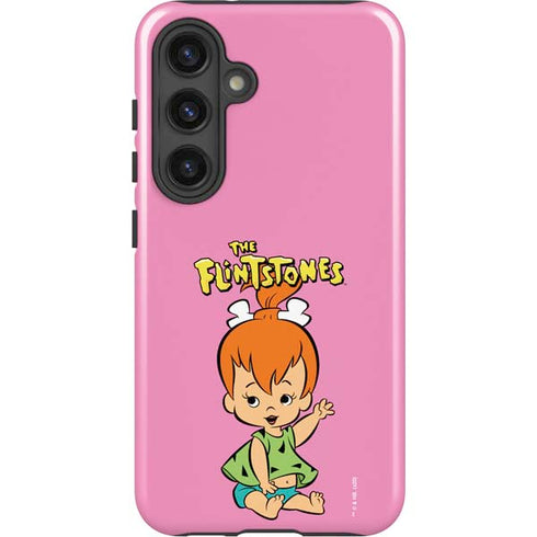 The Flinstones Pebbles Flintstone Galaxy S25 Impact Case