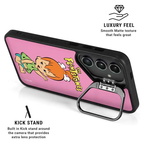 The Flinstones Pebbles Flintstone Galaxy S25 Kickstand Case
