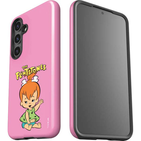 The Flinstones Pebbles Flintstone Galaxy S25 Plus Impact Case