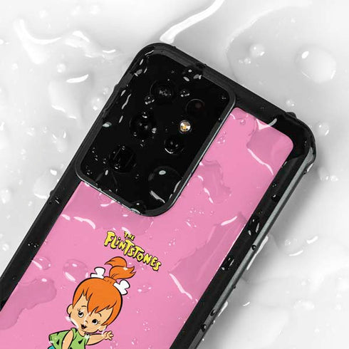 The Flinstones Pebbles Flintstone Galaxy S24 Ultra Waterproof Case