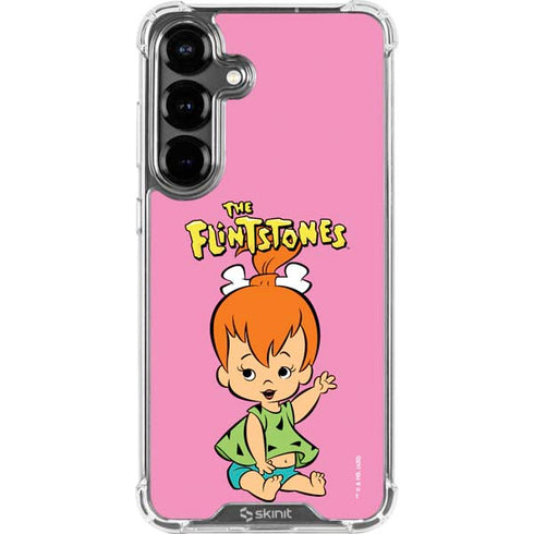 The Flinstones Pebbles Flintstone Galaxy S26 Plus Clear Case