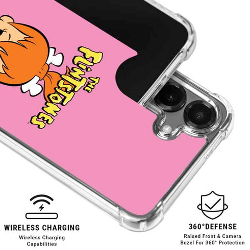 The Flinstones Pebbles Flintstone Galaxy S26 Plus Clear Case