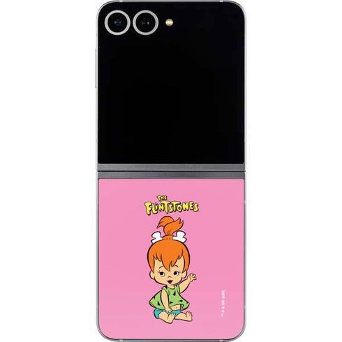 The Flinstones Pebbles Flintstone Galaxy Z Flip6 Skin