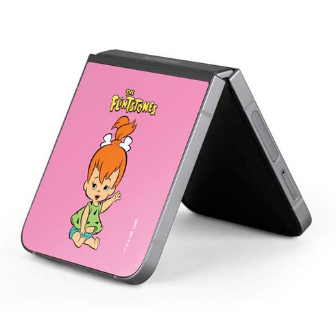 The Flinstones Pebbles Flintstone Galaxy Z Flip6 Skin