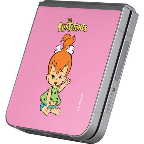 The Flinstones Pebbles Flintstone Galaxy Z Flip6 Skin