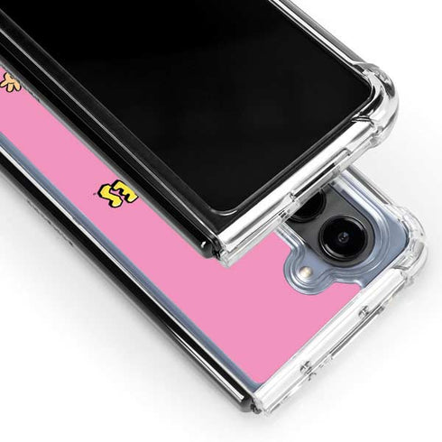 The Flinstones Pebbles Flintstone Galaxy Z Fold5 5G Clear Case