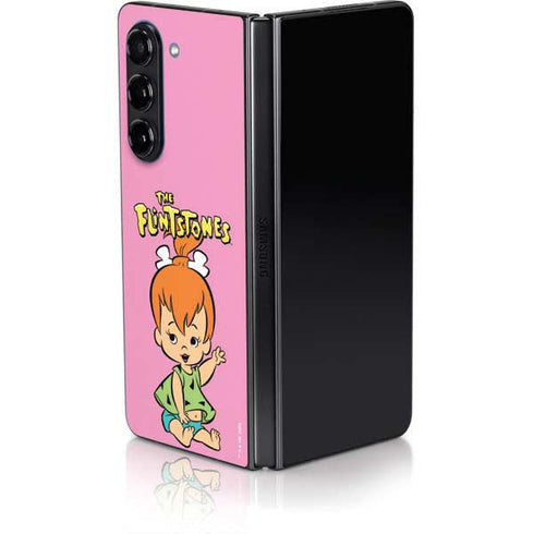 The Flinstones Pebbles Flintstone Galaxy Z Fold5 5G Skin
