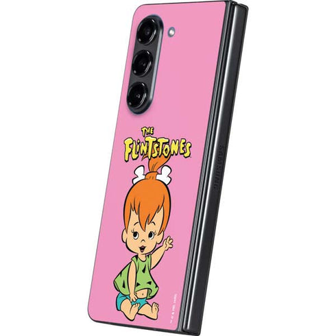 The Flinstones Pebbles Flintstone Galaxy Z Fold5 5G Skin