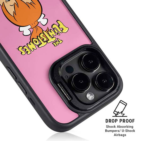 The Flinstones Pebbles Flintstone iPhone 15 Pro Kickstand Case