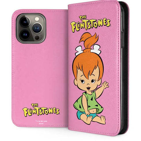 The Flinstones Pebbles Flintstone iPhone 15 Pro Max Folio Case