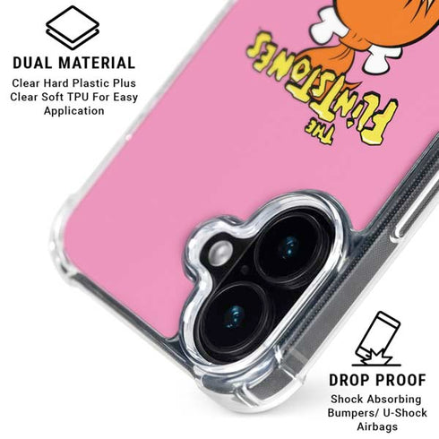 The Flinstones Pebbles Flintstone iPhone 16 Clear Case