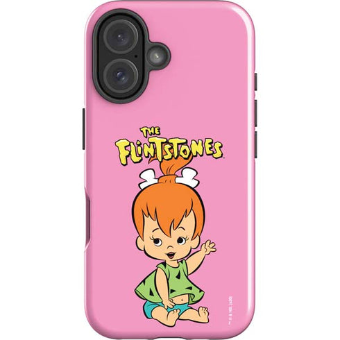 The Flinstones Pebbles Flintstone iPhone 16 Impact Case