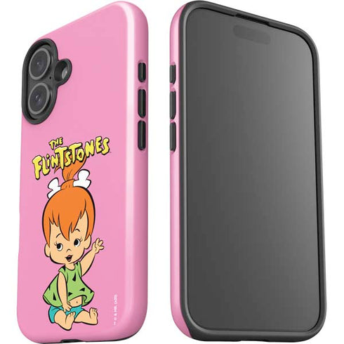 The Flinstones Pebbles Flintstone iPhone 16 Impact Case