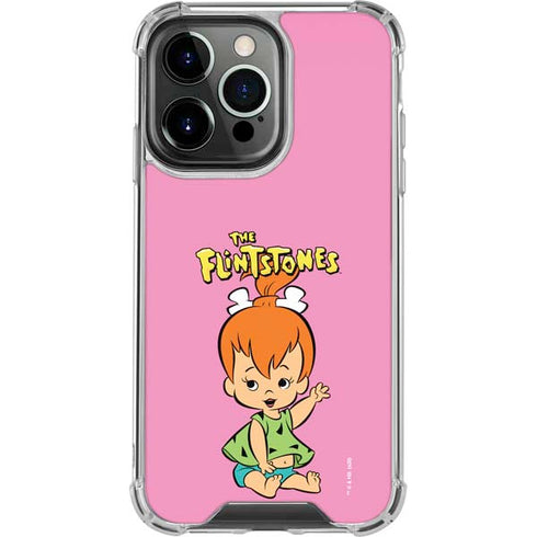 The Flinstones Pebbles Flintstone iPhone 16 Pro Clear Case