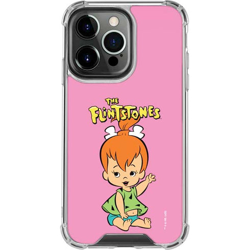 The Flinstones Pebbles Flintstone iPhone 16 Pro Max Clear Case