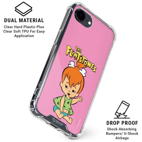 The Flinstones Pebbles Flintstone iPhone 16e Clear Case