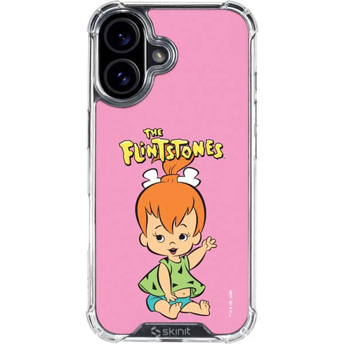 The Flinstones Pebbles Flintstone iPhone 17 Clear Case