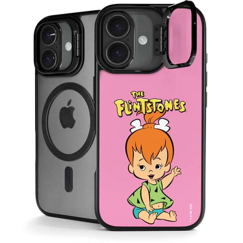The Flinstones Pebbles Flintstone iPhone 17 Kickstand Case