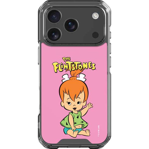 The Flinstones Pebbles Flintstone iPhone 17 Pro Clear Case