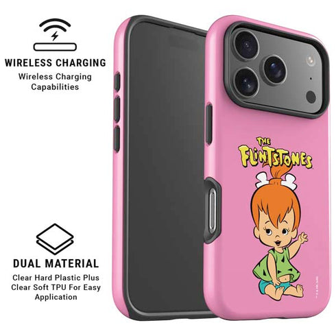 The Flinstones Pebbles Flintstone iPhone 17 Pro Max Magsafe Impact Case