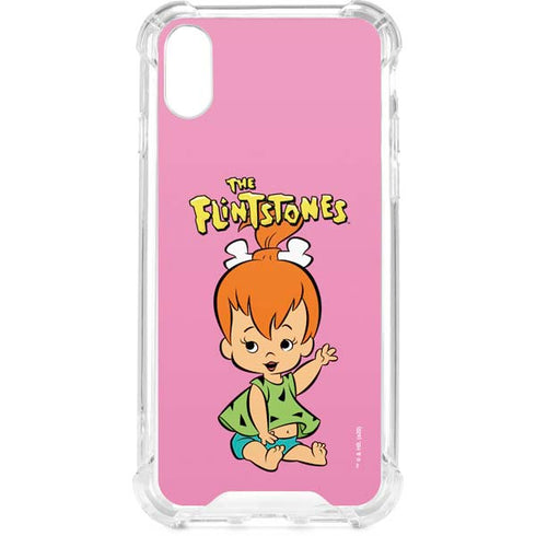 The Flinstones Pebbles Flintstone iPhone XS Clear Case
