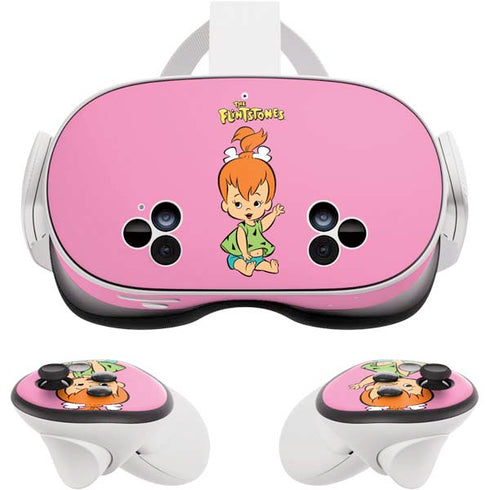 The Flinstones Pebbles Flintstone Meta Quest 3S Skin