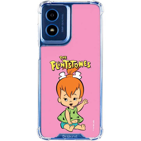 The Flinstones Pebbles Flintstone Moto G 5G (2024) Clear Case