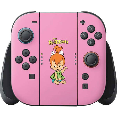The Flinstones Pebbles Flintstone Nintendo Switch 2 (2025) Joy-Con Controller Skin