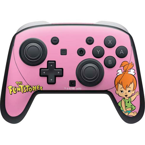 The Flinstones Pebbles Flintstone Nintendo Switch 2 (2025) Pro Controller Skin