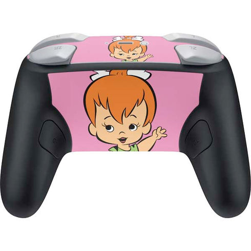 The Flinstones Pebbles Flintstone Nintendo Switch 2 (2025) Pro Controller Skin
