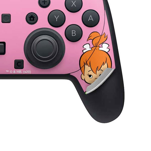 The Flinstones Pebbles Flintstone Nintendo Switch 2 (2025) Pro Controller Skin
