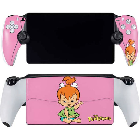 The Flinstones Pebbles Flintstone PlayStation Portal Remote Player Skin