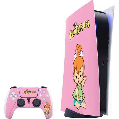 The Flinstones Pebbles Flintstone PlayStation PS5 Skins