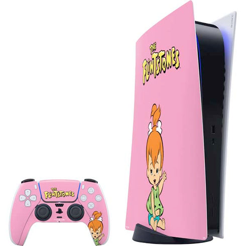 The Flinstones Pebbles Flintstone PlayStation PS5 Skins
