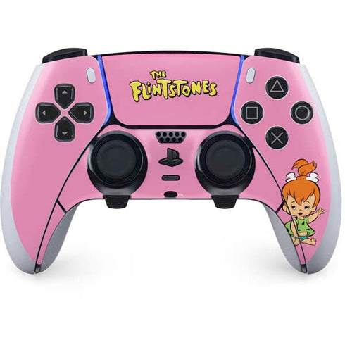 The Flinstones Pebbles Flintstone PS5 DualSense Edge Pro Controller Skin