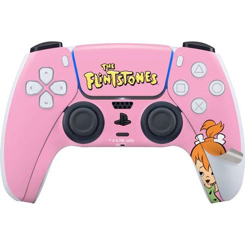 The Flinstones Pebbles Flintstone PS5 Pro Disk Bundle Skin