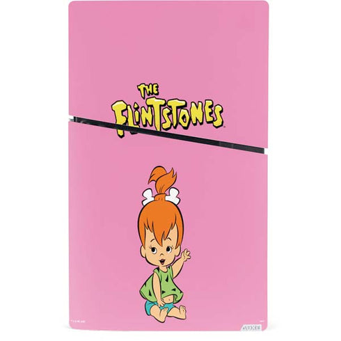 The Flinstones Pebbles Flintstone PS5 Slim Digital Edition Console Skin