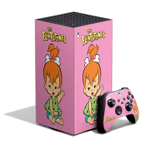 The Flinstones Pebbles Flintstone XBox Series X Digital Edition Bundle Skin