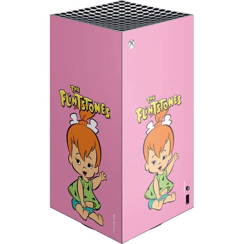 The Flinstones Pebbles Flintstone XBox Series X Digital Edition Console Skin