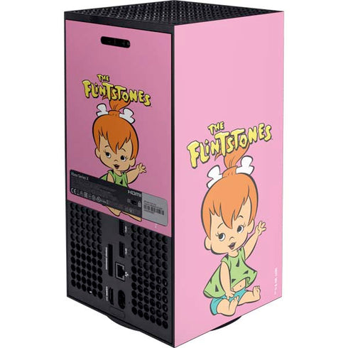 The Flinstones Pebbles Flintstone XBox Series X Digital Edition Console Skin