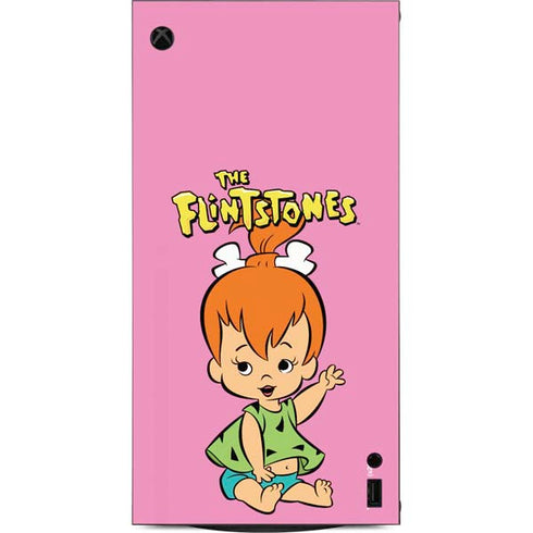 The Flinstones Pebbles Flintstone XBox Series X Digital Edition Console Skin
