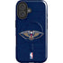 NBA New Orleans Pelicans Distressed iPhone 16 Magsafe Impact Case
