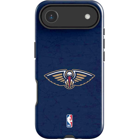 NBA New Orleans Pelicans Distressed iPhone 17 Air Impact Case