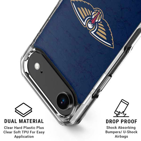 NBA New Orleans Pelicans Distressed iPhone 17 Air MagSafe Case
