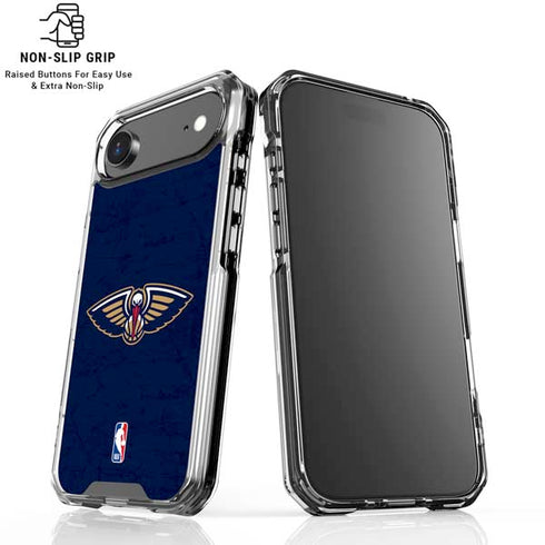 NBA New Orleans Pelicans Distressed iPhone 17 Air MagSafe Case