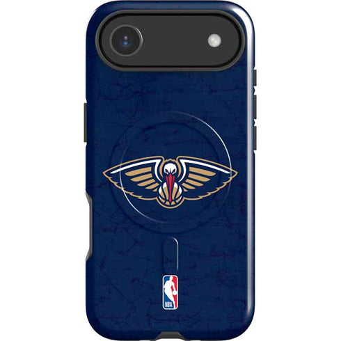 NBA New Orleans Pelicans Distressed iPhone 17 Air Magsafe Impact Case