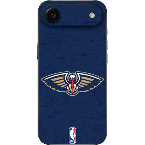 NBA New Orleans Pelicans Distressed iPhone 17 Air Skin