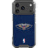 NBA New Orleans Pelicans Distressed iPhone 17 Pro Clear Case